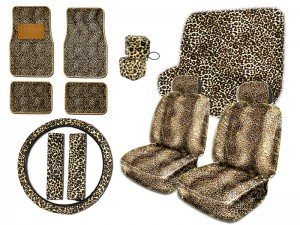 leopard print car accessories