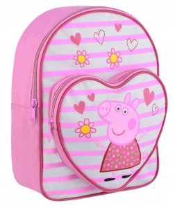 peppa pig backpack and lunchbox