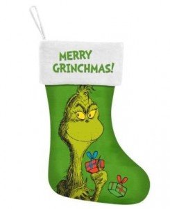 grinch christmas stocking