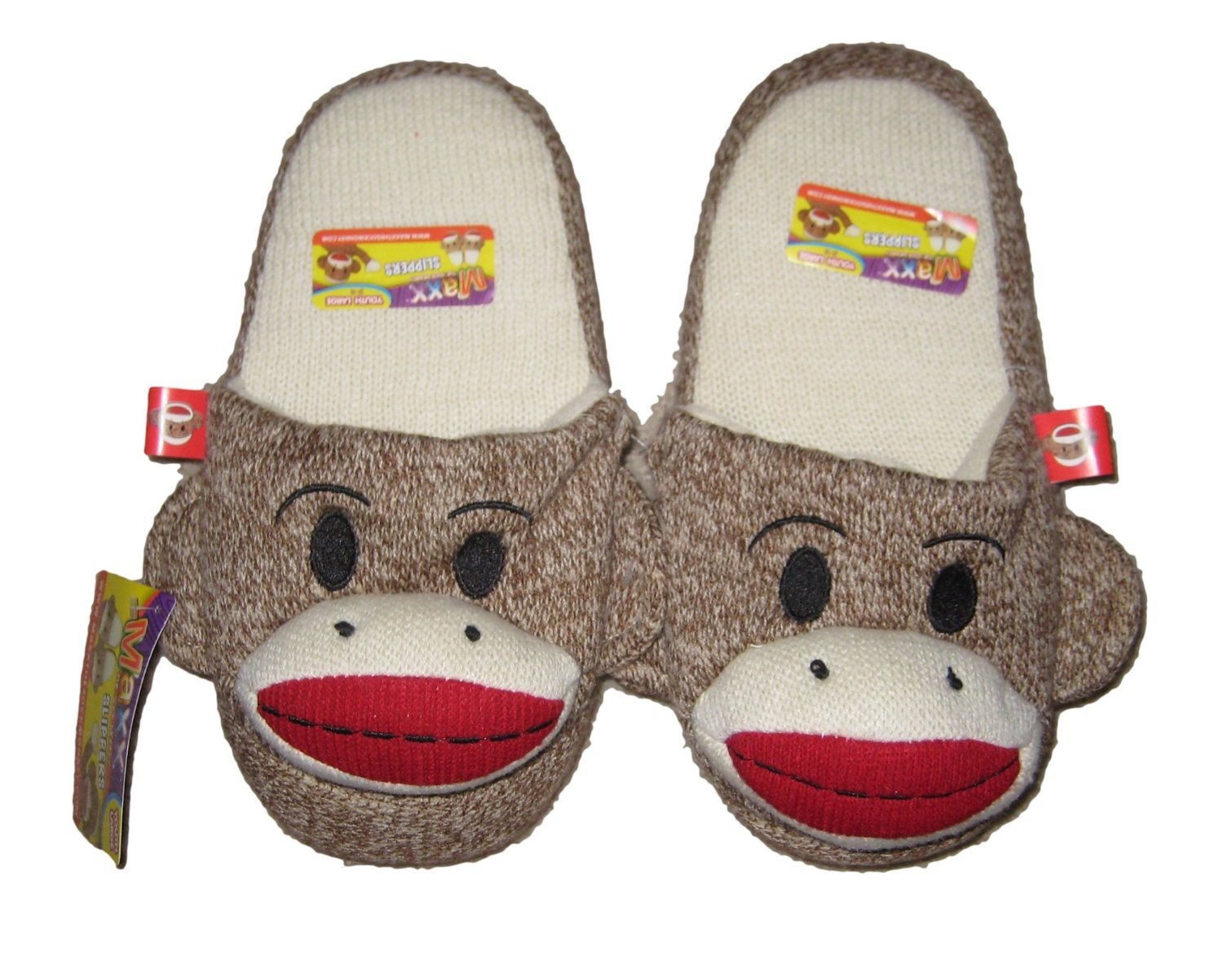 mens novelty monkey slippers