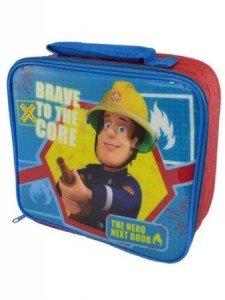 fireman sam lunch bag school
