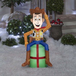 toy story inflatable christmas woody