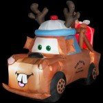 Disney Cars Christmas Inflatable