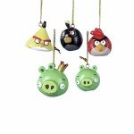 Angry Birds Christmas Ornaments